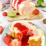 Strawberry Daiquiri Biskuitrolle