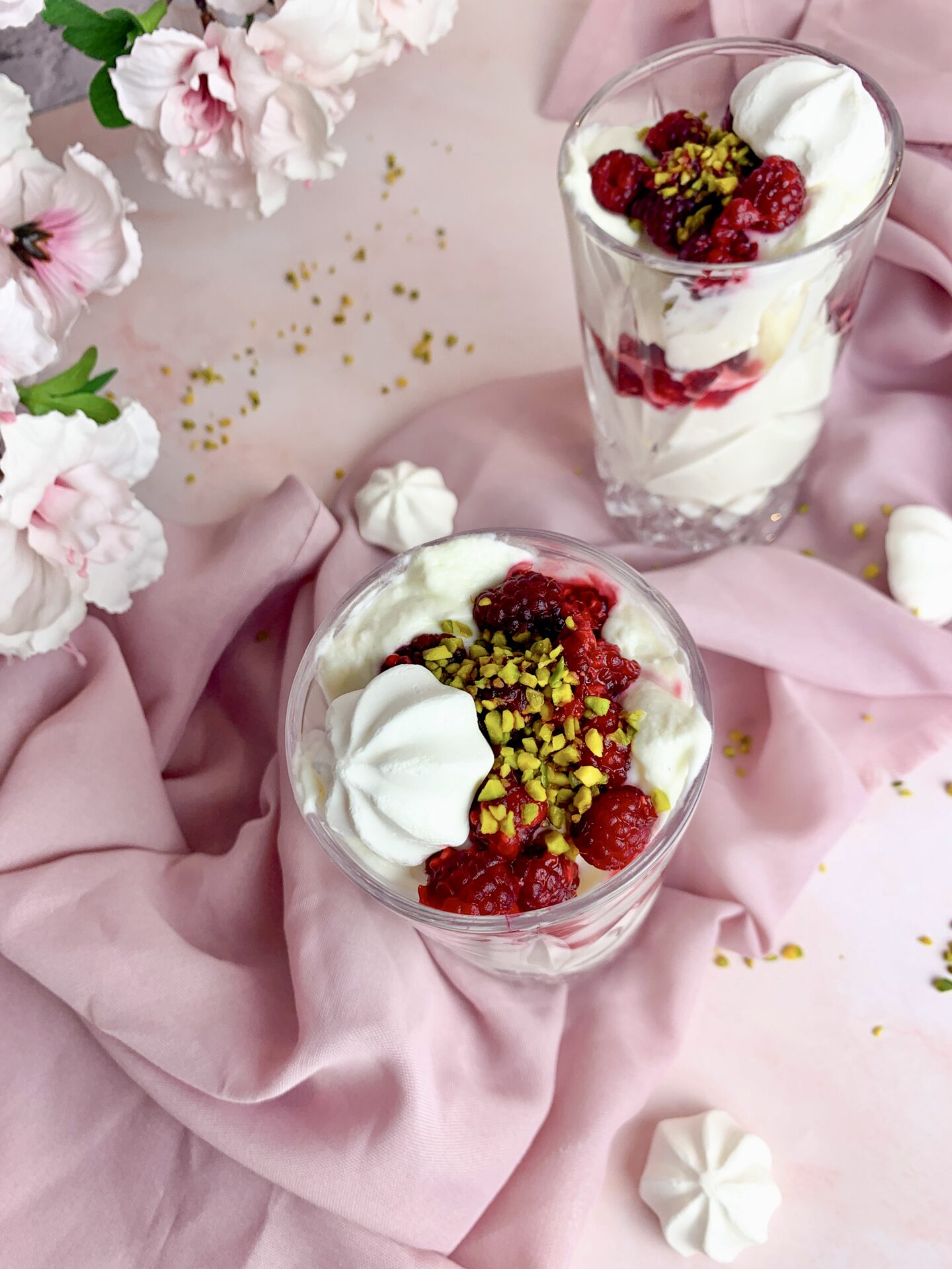 Dessert in Gläser