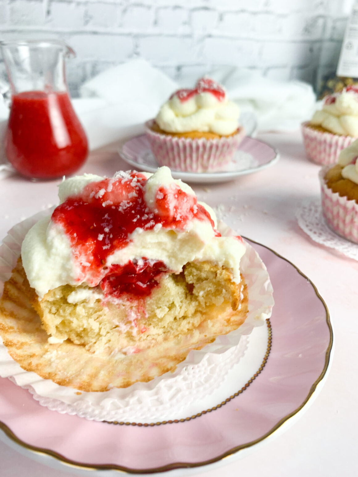 Spaghettieis Cupcakes - Zauberhaft Backen