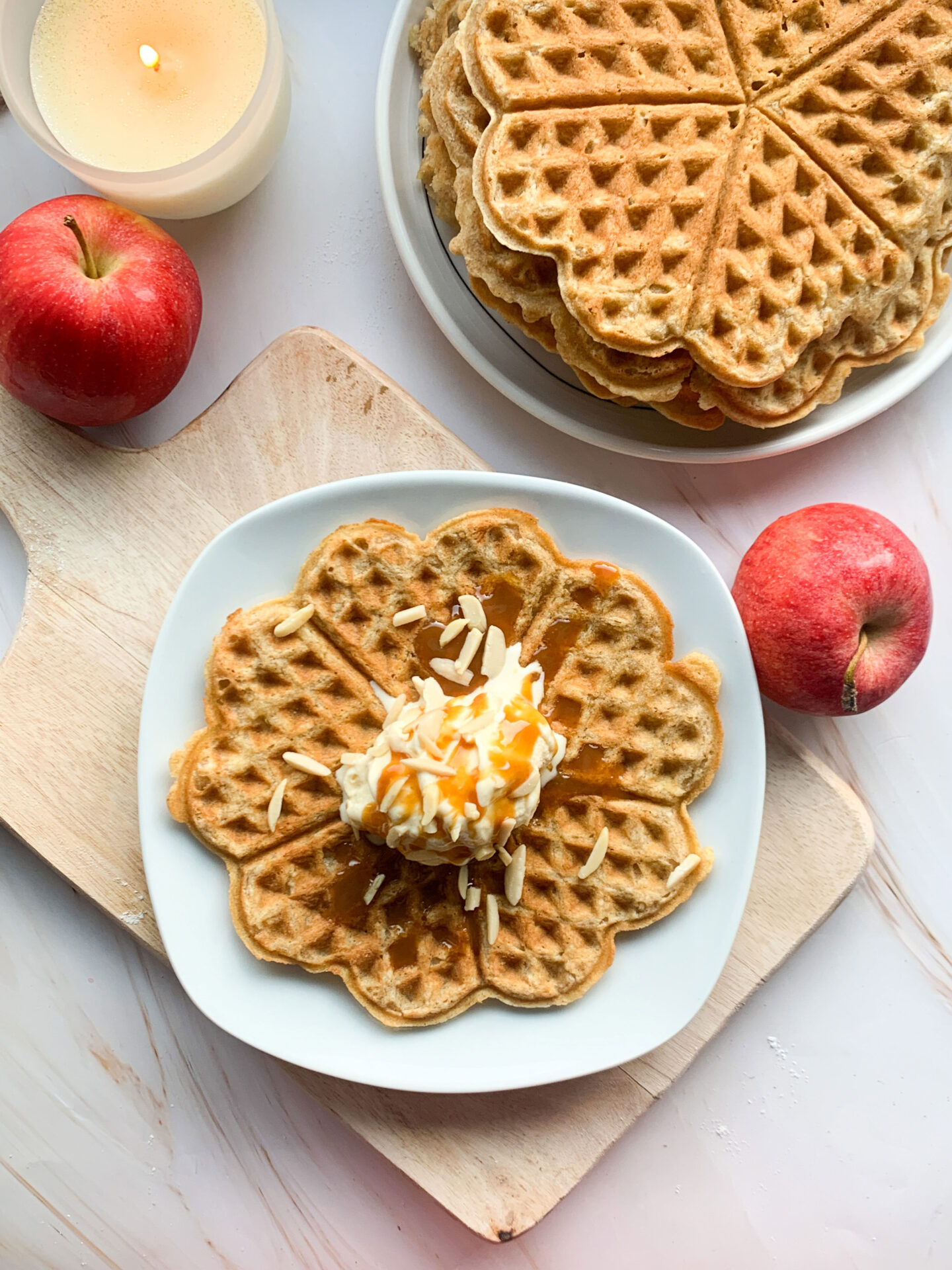 Apfelwaffeln - Zauberhaft Backen