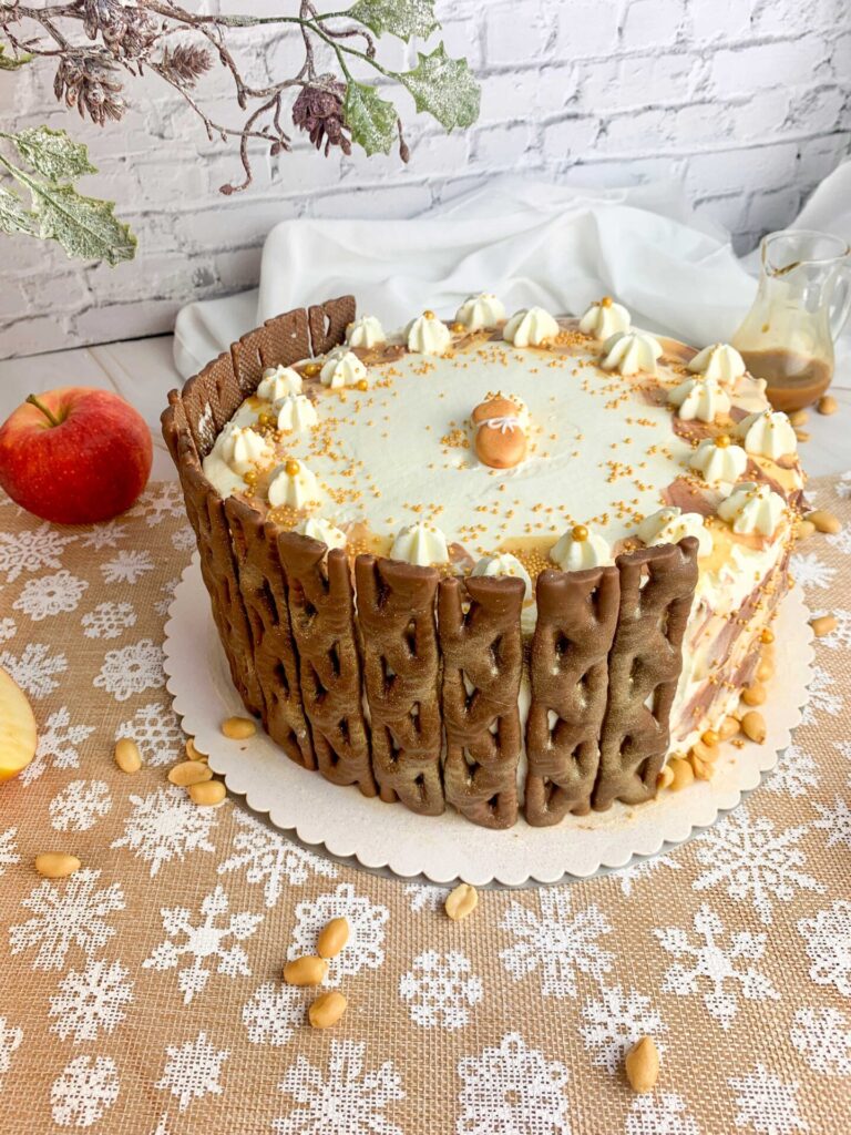 Apfeltorte mit Schmand
