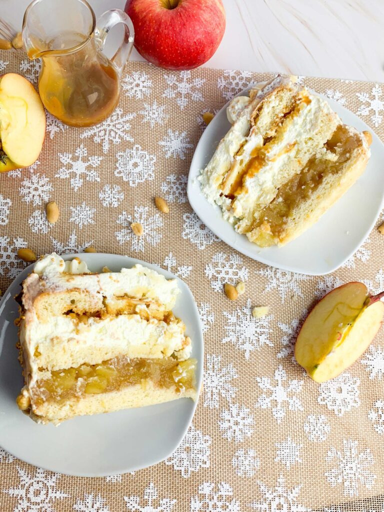 Apfeltorte mit Schmand