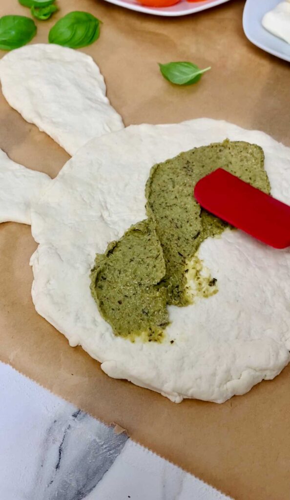 Pesto-Pizza