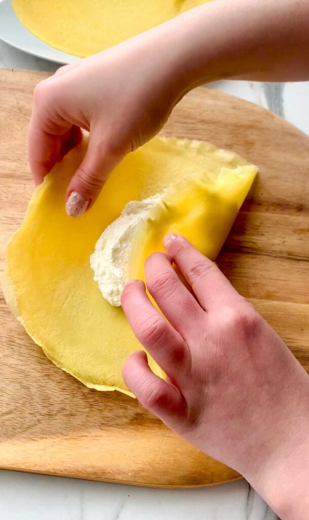 Hong Kong Style Mango Pancake