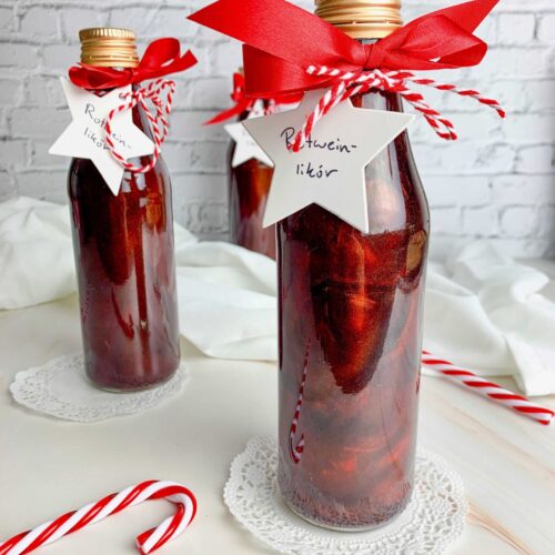 Rotwein Likör